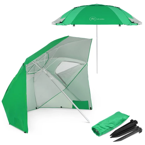 Пляжна парасолька diVolio Sora зелена