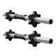 Image 7 for Набір композитних дисків Elitum Titan 59кг для гантелей та штанг + 2 грифа
