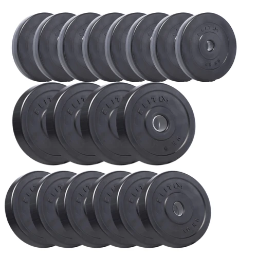 Набор композитных дисков Elitum Titan 100 кг для гантелей и штанг #2