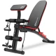 Image 6 for Набор Hop-Sport Premium 75кг со скамьей HS-1035, штангами и гантелями