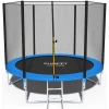Батут Funfit 8ft (252см) синий с внешней сеткой