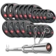 Image 1 for Набор олимпийский Hop-Sport PRO 120кг с грифом 165см