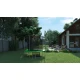 Image 10 for Батут Hop-Sport 8ft (244см) зеленый с внутренней сеткой
