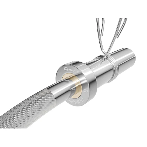 Гриф олімпійський W-подібний Hop-Sport 120 см (50мм) 2021 Гриф олімпійський W-подібний Hop-Sport 120 см (50мм) 2021