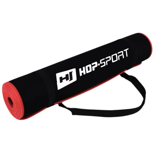 Мат для фітнесу та йоги Hop-Sport HS-2256 чорний