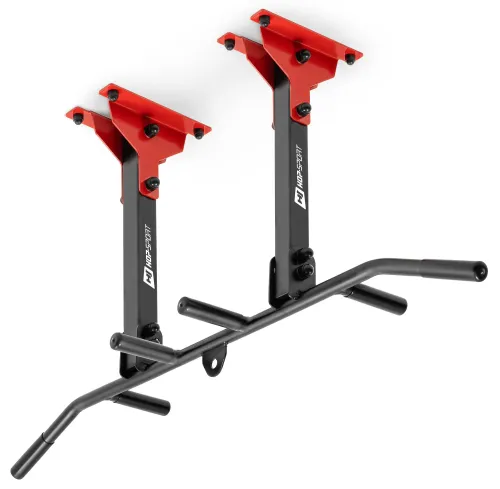 Турник универсальный на стену и потолок Hop-Sport HS-1006K с перчатками