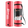 Мат для фитнеса и йоги с отверстиями Hop-Sport HS-N015GM 1,5см красный