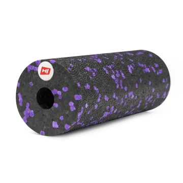 Мини массажный ролик (валик, роллер) Hop-Sport EPP 15см HS-P015YG черно-фиолетовый