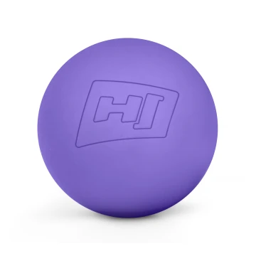 Силіконовий масажний м'яч 63 мм Hop-Sport HS-S063MB фіолетовий
