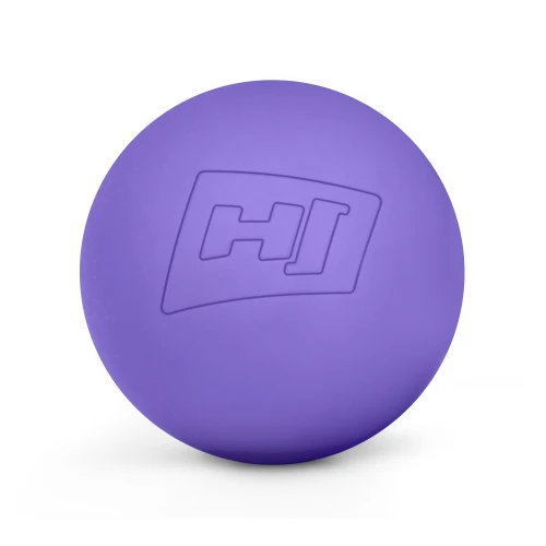 Силіконовий масажний м'яч 63 мм Hop-Sport HS-S063MB фіолетовий
