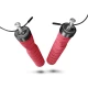 Image 4 for Скакалка с подшипниками и мягкой рукояткой Hop-Sport HS-P030JR красная