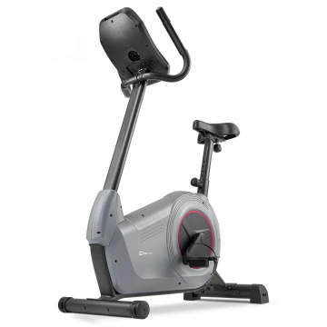 Велотренажер HS-100H Solid iConsole+ сірий