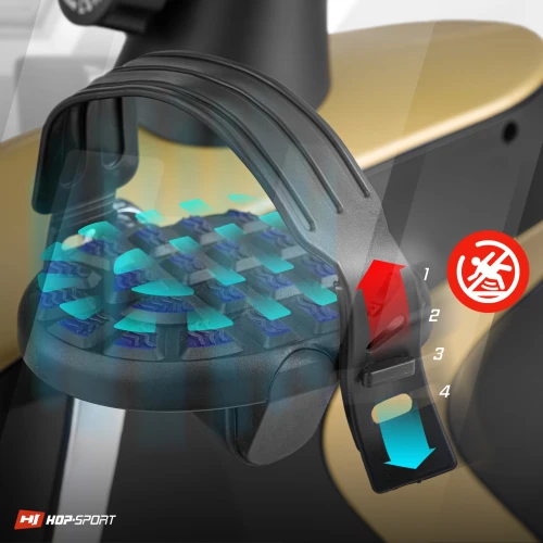 Нековзні педалі з фіксуючими ременями Нековзні педалі з фіксуючими ременями