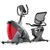 Горизонтальний велотренажер Hop-Sport HS-070L Helix червоний iConsole+
