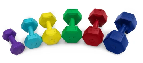 Шість комплектів різної ваги Шість комплектів різної ваги