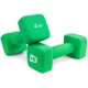 Image 1 for Гантелі для фітнесу неопренові квадратні Hop-Sport HS-V040DS 2х4кг