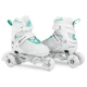 Image 4 for Роликові ковзани 3в1 Hop-Sport HS-903 Motion S (розмір) Біло-м'ятні