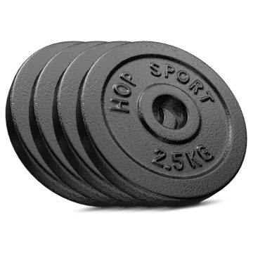 Сет из металлических дисков Hop-Sport Strong 4x2,5кг