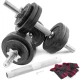 Image 1 for Гантелі металічні Hop-Sport 2х15кг з подовженим грифом