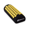 Подушка для акупунктуры Hop-Sport HS-C037AP (Аппликатор Кузнецова) черно-желтая