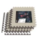 Image 1 for Мат-пазл Hop-Sport EVA 1см HS-A010PM - 4 частей бежево-коричневый