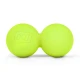 Image 1 for Силіконовий масажний подвійний м'яч 63 мм Hop-Sport HS-S063DMB салатовий