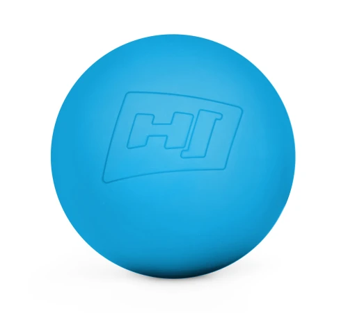 Силиконовый массажный мяч 63 мм Hop-Sport HS-S063MB голубой