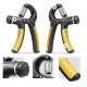 Image 3 for Эспандер регулируемый Hop-Sport 10-40кг HS-P040HG черно-желтый