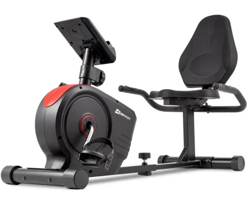 Горизонтальний велотренажер Hop-Sport HS-2050L Beat червоний