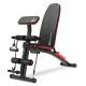Image 7 for Набор Hop-Sport Premium 75кг со скамьей HS-1035, штангами и гантелями