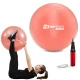 Image 4 for Фитбол Hop-Sport 55см розовый + насос 2020