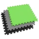 Image 7 for Мат-пазл Hop-Sport EVA 1см HS-A010PM - 9 частин чорний/сірий/зелений