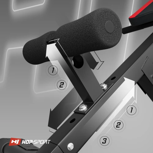 Регулювання фіксатора для ніг Регулювання фіксатора для ніг