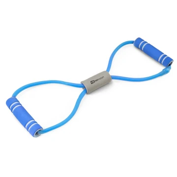 Эспандер резиновый с ручками Hop-Sport HS-L042YG синий