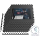 Image 1 for Мат-пазл Hop-Sport EVA 1см HS-A010PM - 8 частей черный