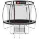 Image 4 for Батут Hop-Sport Premium 10ft (305см) черно-серый с внутренней сеткой
