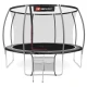 Image 4 for Батут Hop-Sport Premium 12ft (366см) чорно-сірий з внутрішньою сіткою