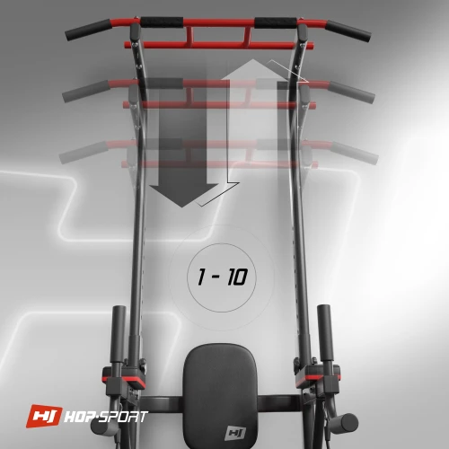 Регулювання висоти турніка Регулювання висоти турніка