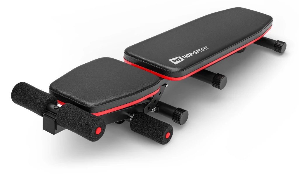Скамья тренировочная Hop-Sport HS-1010 Pro универсальна для жима и