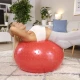 Image 8 for Фитбол массажный Hop-Sport 65см красный + насос