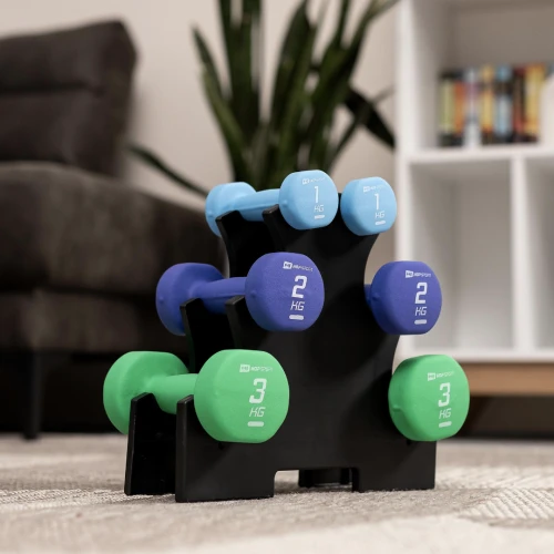 Зручна підставка для гантелей Зручна підставка для гантелей