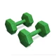 Image 1 for Гантелі для фітнесу композитні Hop-Sport HS-C020DS 2х2кг зелений