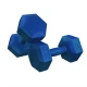 Image 2 for Гантелі для фітнесу композитні Hop-Sport HS-C030DS 2х3кг синій