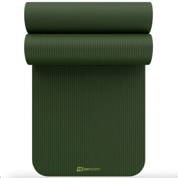Коврик для йоги Hop-Sport HS-NB015GM NBR 1,5см темно-зеленый
