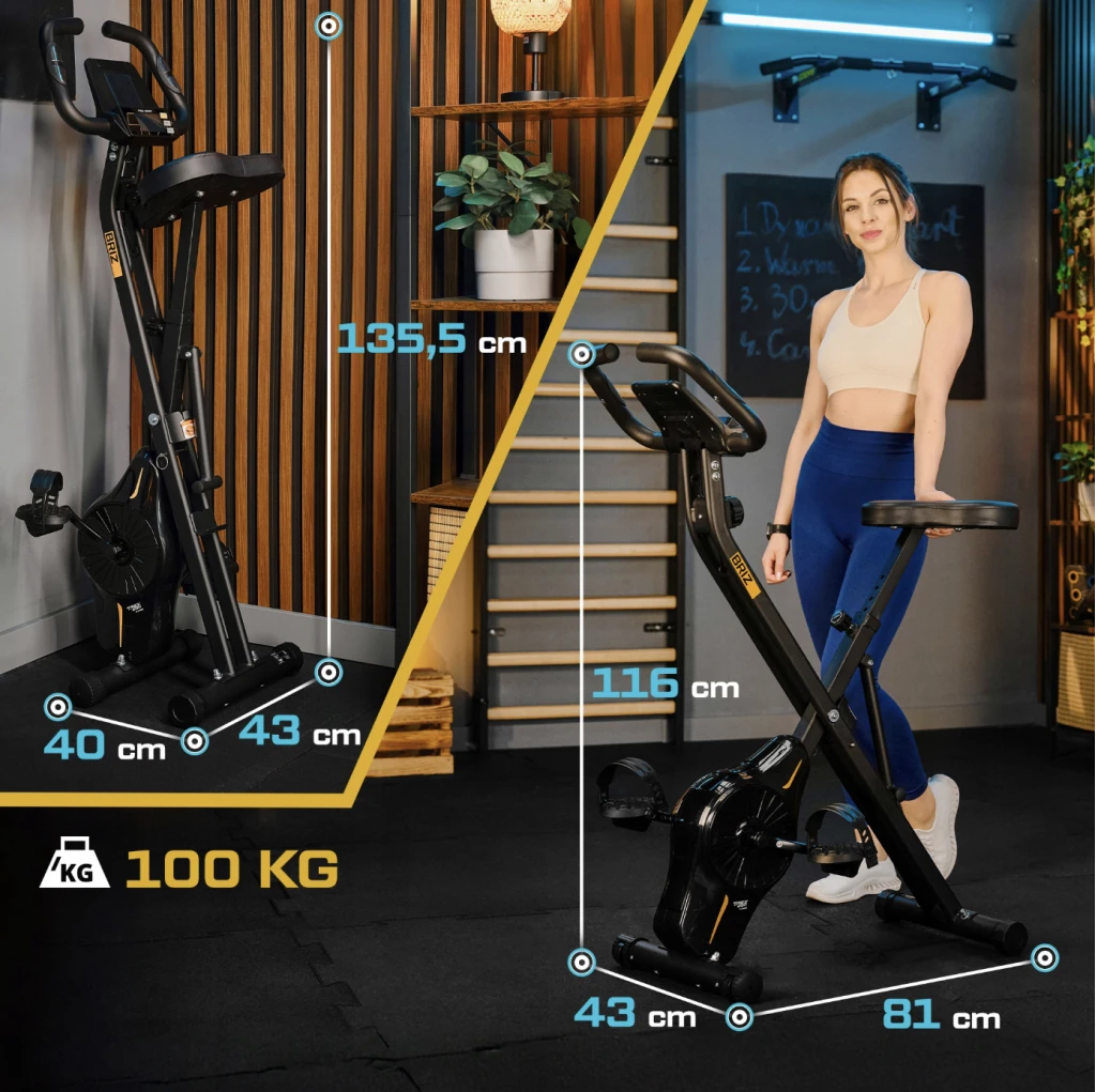 Велотренажер Trex Sport TX-340XB BRIZ магнитный черный заказать в