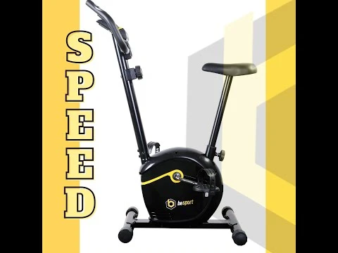 youtube video 1 Велотренажер Besport BS-0801 Speed магнитный черно-желтый