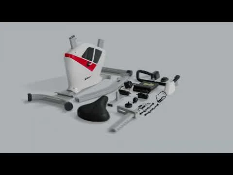 youtube video 1 Велотренажер магнітний Hop-Sport HS-2090H Aveo сірий