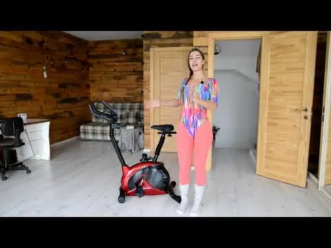 youtube video 2 Велотренажер Hop-Sport HS-2080 Spark чорно-золотистий (2020)