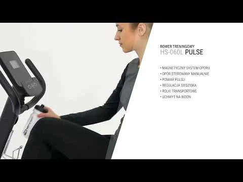youtube video 2 Горизонтальный велотренажер Hop-Sport HS-060L Pulse красный 2020