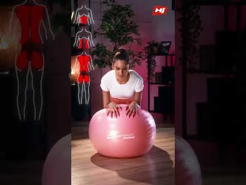 youtube video 1 Фитбол Hop-Sport 75см синий + насос 2020